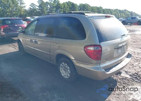 2002 Chrysler Town & Country Lx из США, поврежденный, VIN 2C8GP44342R686041